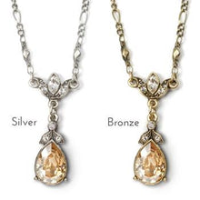 Load image into Gallery viewer, Crystal Pear Teardrop Necklace N1170 - Sweet Romance Wholesale