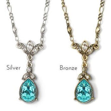 Load image into Gallery viewer, Crystal Pear Teardrop Necklace N1170 - Sweet Romance Wholesale