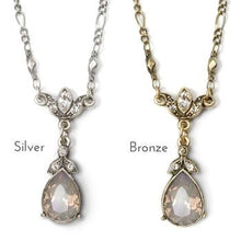 Load image into Gallery viewer, Crystal Pear Teardrop Necklace N1170 - Sweet Romance Wholesale