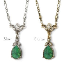 Load image into Gallery viewer, Crystal Pear Teardrop Necklace N1170 - Sweet Romance Wholesale
