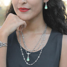 Load image into Gallery viewer, Crystal Pear Teardrop Jewelry Set N1170-E1180-SET - Sweet Romance Wholesale