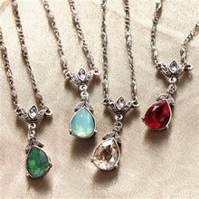 Load image into Gallery viewer, Crystal Pear Teardrop Necklace N1170 - Sweet Romance Wholesale