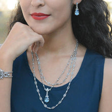 Load image into Gallery viewer, Crystal Pear Teardrop Necklace N1170 - Sweet Romance Wholesale
