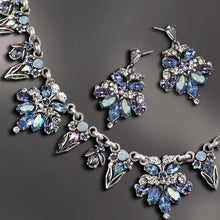 Load image into Gallery viewer, Retro 1950s Starlight Silver Necklace - Sweet Romance Wholesale