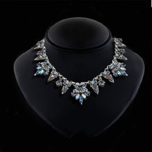 Load image into Gallery viewer, Retro 1950s Starlight Silver Necklace - Sweet Romance Wholesale