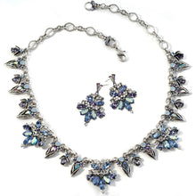 Load image into Gallery viewer, Retro 1950s Starlight Silver Necklace - Sweet Romance Wholesale