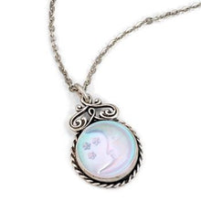 Load image into Gallery viewer, Iridescent Moon Pendant Necklace N1235 - Sweet Romance Wholesale