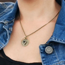 Load image into Gallery viewer, Love Coin Pendant Necklace N1240 - Sweet Romance Wholesale