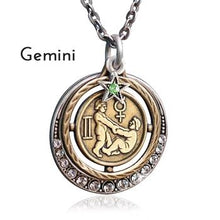 Load image into Gallery viewer, Zodiac Pendant Necklace - Sweet Romance Wholesale