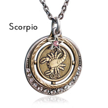 Load image into Gallery viewer, Zodiac Pendant Necklace - Sweet Romance Wholesale