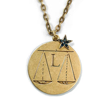 Load image into Gallery viewer, Retro Zodiac Coin Pendant Necklaces N1245 - Sweet Romance Wholesale