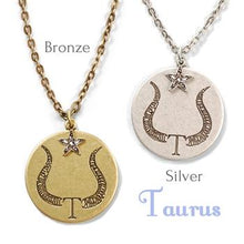 Load image into Gallery viewer, Retro Zodiac Coin Pendant Necklaces N1245 - Sweet Romance Wholesale