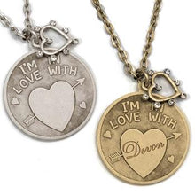 Load image into Gallery viewer, I'm in Love With Pendant Necklace N1249 - Sweet Romance Wholesale