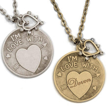 Load image into Gallery viewer, I'm in Love With Pendant Necklace N1249 - Sweet Romance Wholesale