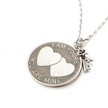 Load image into Gallery viewer, I am Yours, You are Mine Pendant Necklace N1250 - Sweet Romance Wholesale