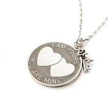 Load image into Gallery viewer, I am Yours, You are Mine Pendant Necklace N1250 - Sweet Romance Wholesale
