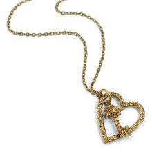 Load image into Gallery viewer, Heart &amp; Key Necklace N1253 - Sweet Romance Wholesale