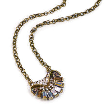 Load image into Gallery viewer, Art Deco Aurora Shell Ocean Pendant Necklace N1274 - Sweet Romance Wholesale
