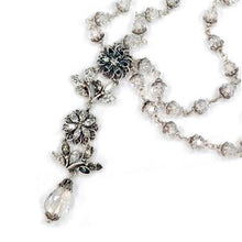 Load image into Gallery viewer, Pointe Flower Double Strand Necklace - Sweet Romance Wholesale
