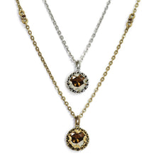 Load image into Gallery viewer, Crystal Dot Necklace N1297 - Sweet Romance Wholesale