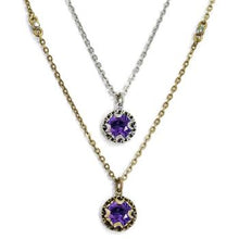 Load image into Gallery viewer, Crystal Dot Necklace N1297 - Sweet Romance Wholesale