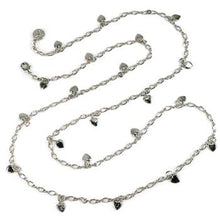 Load image into Gallery viewer, Heart Charm Figaro Layering Necklace N1315 - Sweet Romance Wholesale
