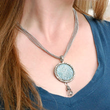 Load image into Gallery viewer, Druzy Pendant Necklace N1331 - Sweet Romance Wholesale