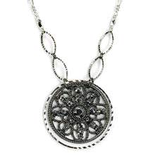 Load image into Gallery viewer, Window to the Soul Vintage Medallion Necklace N1338 - Sweet Romance Wholesale