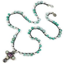Load image into Gallery viewer, Malibu Beads With Cross N1356 - Sweet Romance Wholesale