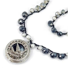Load image into Gallery viewer, Swallow Bird Locket on Boho Beads Necklace - Sweet Romance Wholesale