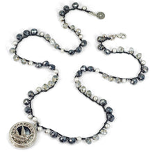 Load image into Gallery viewer, Swallow Bird Locket on Boho Beads Necklace - Sweet Romance Wholesale