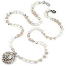 Load image into Gallery viewer, Swallow Bird Locket on Boho Beads Necklace - Sweet Romance Wholesale