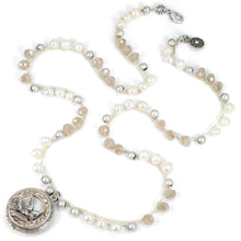 Load image into Gallery viewer, Swallow Bird Locket on Boho Beads Necklace - Sweet Romance Wholesale