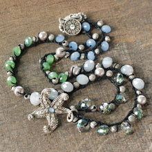Load image into Gallery viewer, Crystal Beaded Starfish Necklace N1364 - Sweet Romance Wholesale