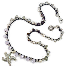 Load image into Gallery viewer, Crystal Beaded Starfish Necklace N1364 - Sweet Romance Wholesale