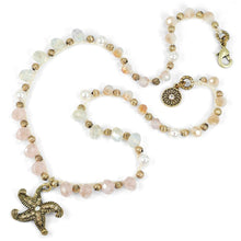 Load image into Gallery viewer, Crystal Beaded Starfish Necklace N1364 - Sweet Romance Wholesale