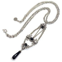 Load image into Gallery viewer, Jet Tuscany Necklace - Sweet Romance Wholesale