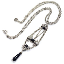 Load image into Gallery viewer, Jet Tuscany Necklace - Sweet Romance Wholesale