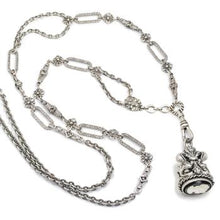 Load image into Gallery viewer, Vintage Cameo Fob Necklace - Sweet Romance Wholesale