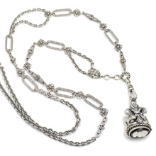 Load image into Gallery viewer, Vintage Cameo Fob Necklace - Sweet Romance Wholesale