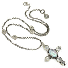 Load image into Gallery viewer, Auvergne Cross Pendant Necklace N1412 - Sweet Romance Wholesale