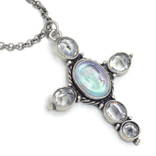 Load image into Gallery viewer, Auvergne Cross Pendant Necklace N1412 - Sweet Romance Wholesale