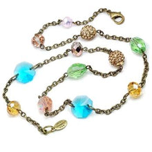 Load image into Gallery viewer, Sparkly Summer Bead Necklace N1414-RG - Sweet Romance Wholesale
