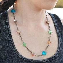Load image into Gallery viewer, Sparkly Summer Bead Necklace N1414-RG - Sweet Romance Wholesale