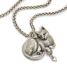 Load image into Gallery viewer, Cheshire Cat Sculpture Pedant Necklace N1439 - Sweet Romance Wholesale