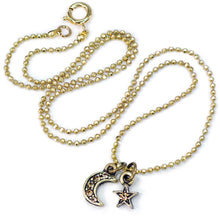 Load image into Gallery viewer, Tiny Charm Necklaces - Bronze - Sweet Romance Wholesale