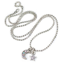 Load image into Gallery viewer, Tiny Charm Necklaces - Silver - Sweet Romance Wholesale