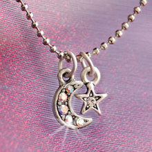 Load image into Gallery viewer, Tiny Charm Necklaces - Silver - Sweet Romance Wholesale