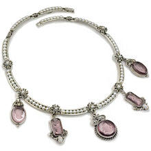Load image into Gallery viewer, Marjorelle Intaglio and Pearls Collar Necklace - Sweet Romance Wholesale