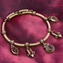 Load image into Gallery viewer, Marjorelle Intaglio and Pearls Collar Necklace - Sweet Romance Wholesale